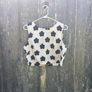 Chiffon crop top - perfect condition